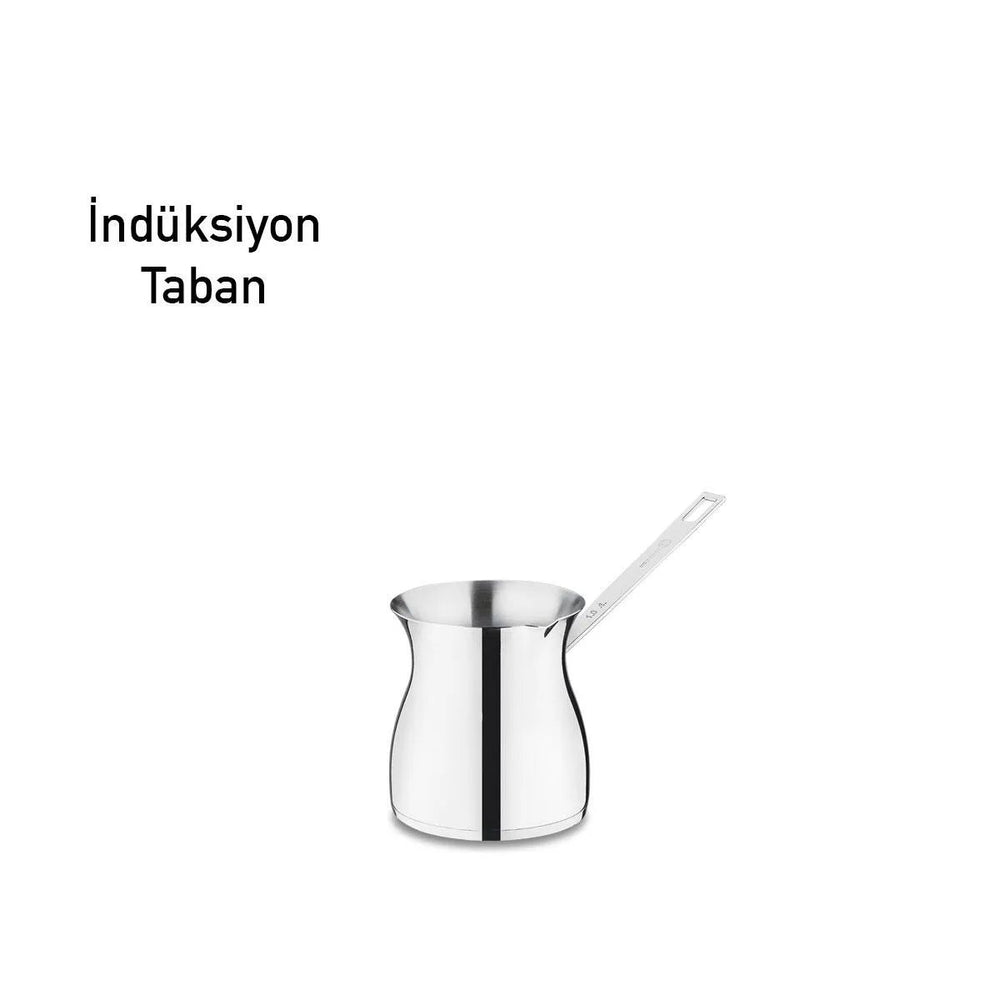 Korkmaz Terra 18/10 Stainless Steel Milkpan & Saucepan 1.0 Litre - A295