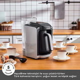 Karaca Hatır Türk Kahve Makinesi - Gri (Turkish Coffee Machine Cool Gray)