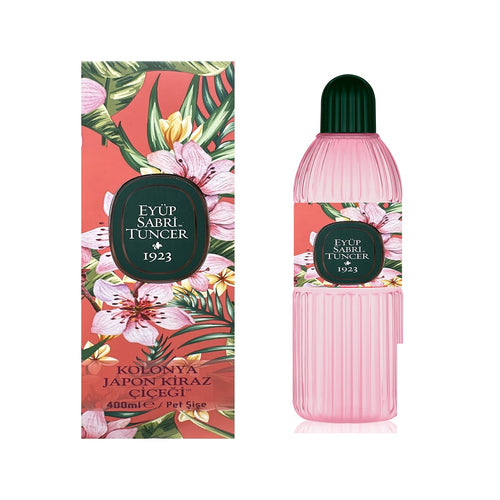 Eyüp Sabri Tuncer Japanese Cherry Blossom Eau de Cologne (Japon Kiraz Çiçeği Kolonyası) - 400 ml (13.5 fl oz)
