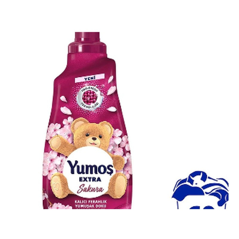 Yumos Extra Concentrated Fabric Softener - Japanese Sakura Blossom (60 Washes) - 1.44L