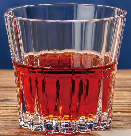 Faceted Old Fashioned Rocks Glass 330ml