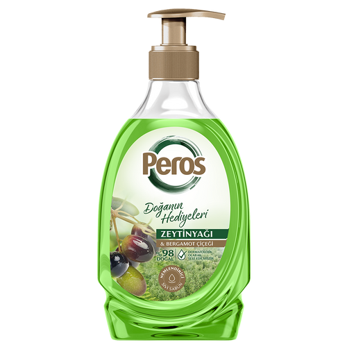 Peros Moisturizing Liquid Hand Soap - Olive Oil & Bergamot - 400g