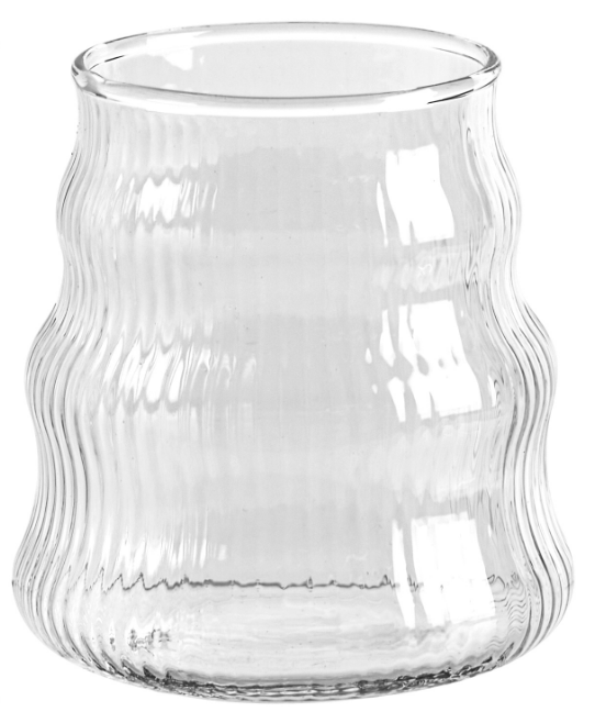 Faceted Everyday Crystal Water Glass 350ml