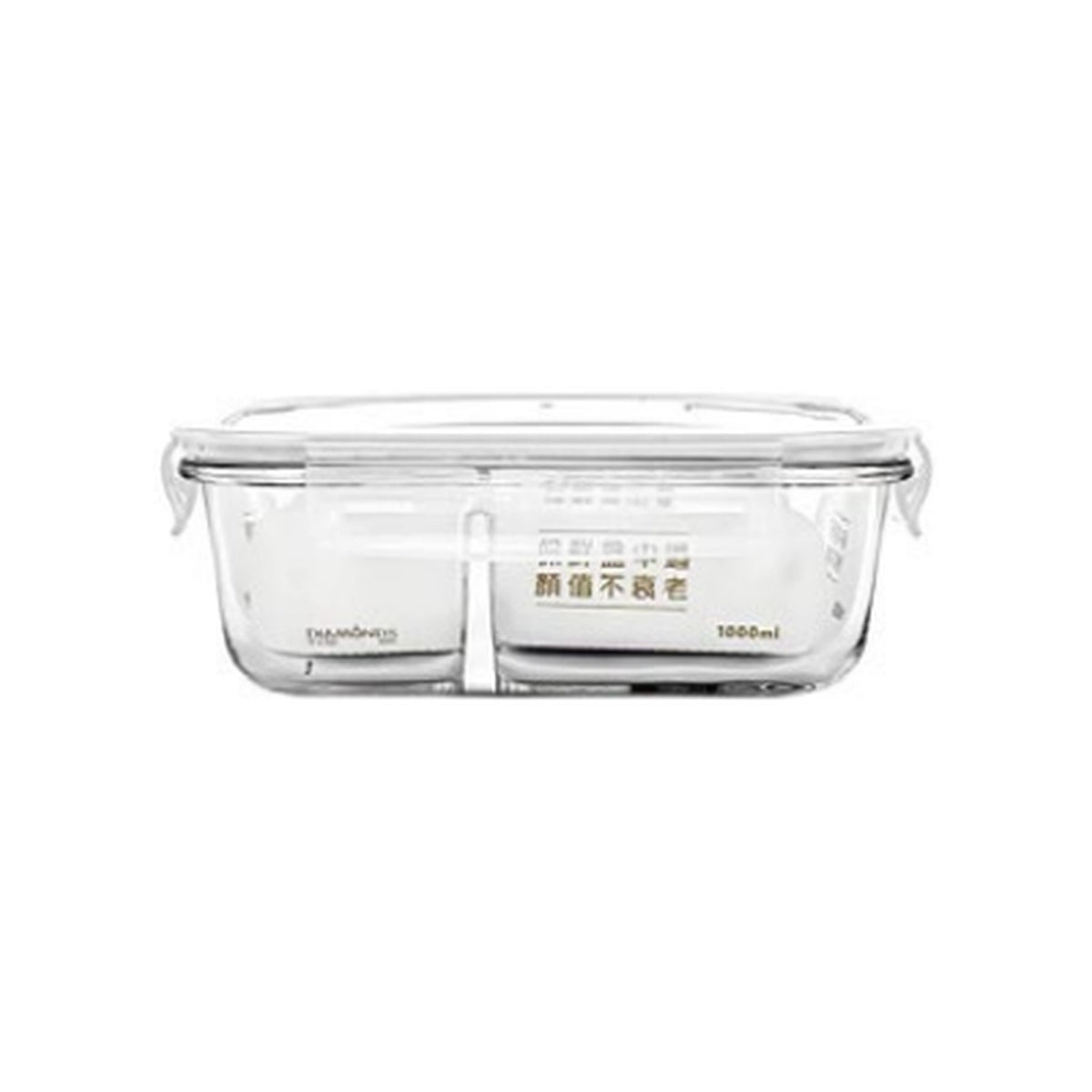 DIAMONDS Faceted Centerpiece Fruit & Salad Serving Bowl 1000ml