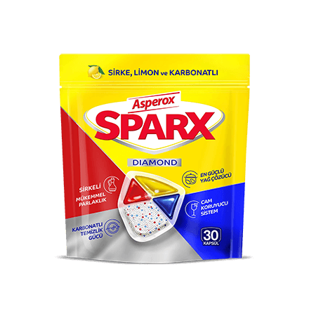 Asperox Sparx Diamond 30*6 Dishwashing Pod