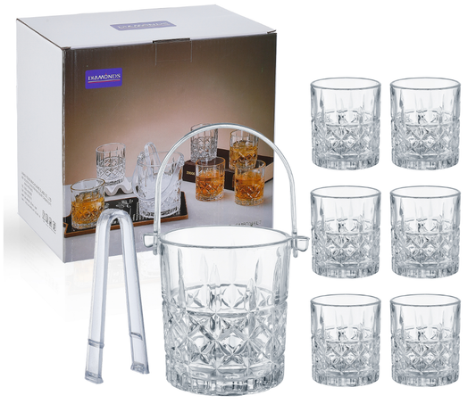 Tulip Home Blossom 7-Piece Dessert & Punch Serving Set 900ml