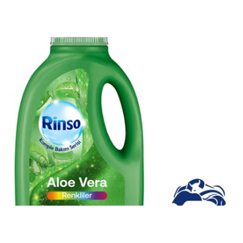 Rinso Liquid Laundry Detergent with Aloe Vera for Colors (Renkliler) - 1.5L