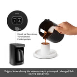 Karaca Hatır Türk Kahve Makinesi - Parlak Siyah (Turkish Coffee Machine Shiny Black)