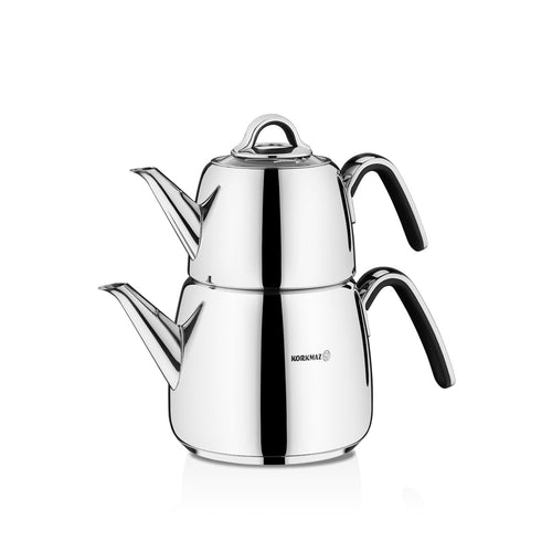 Vertex Tea Pot Set - Black 1.0/2.0 L