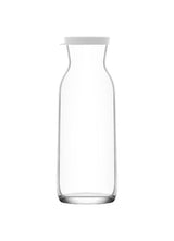 LAV Fonte Clear Glass Pitcher Carafe with Lid, 40 oz